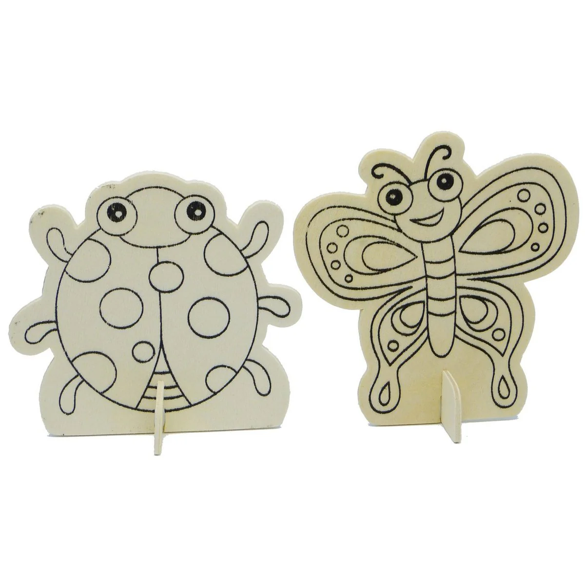 Boyle Pink Collection Craft Mini - 2 Pack - Plywood - Kids Craft - Image 2