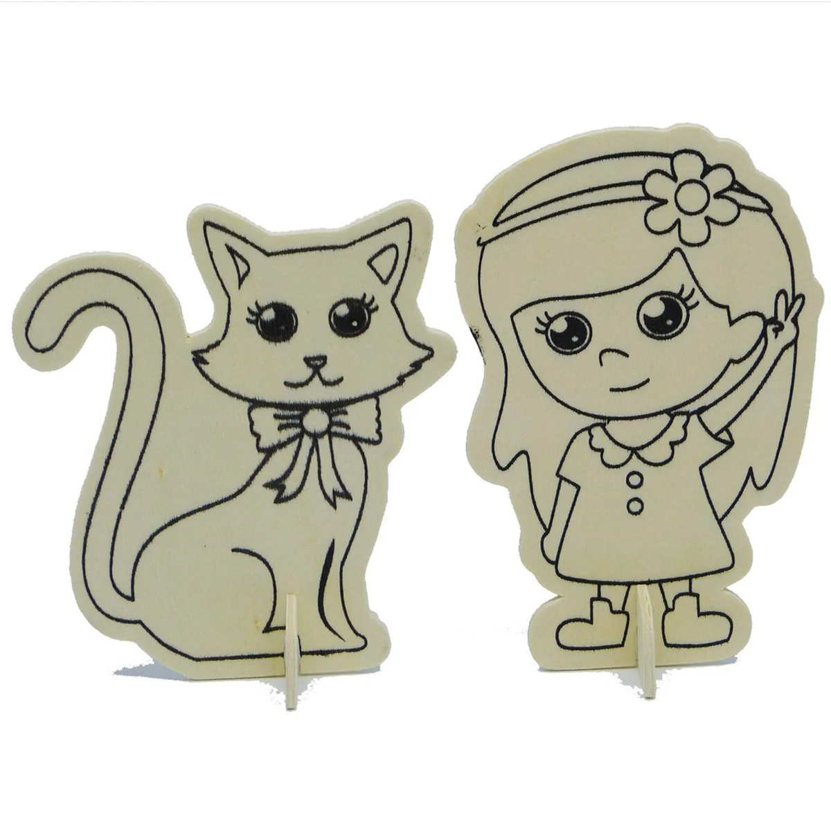 Boyle Pink Collection Craft Mini - 2 Pack - Plywood - Kids Craft - Image 5