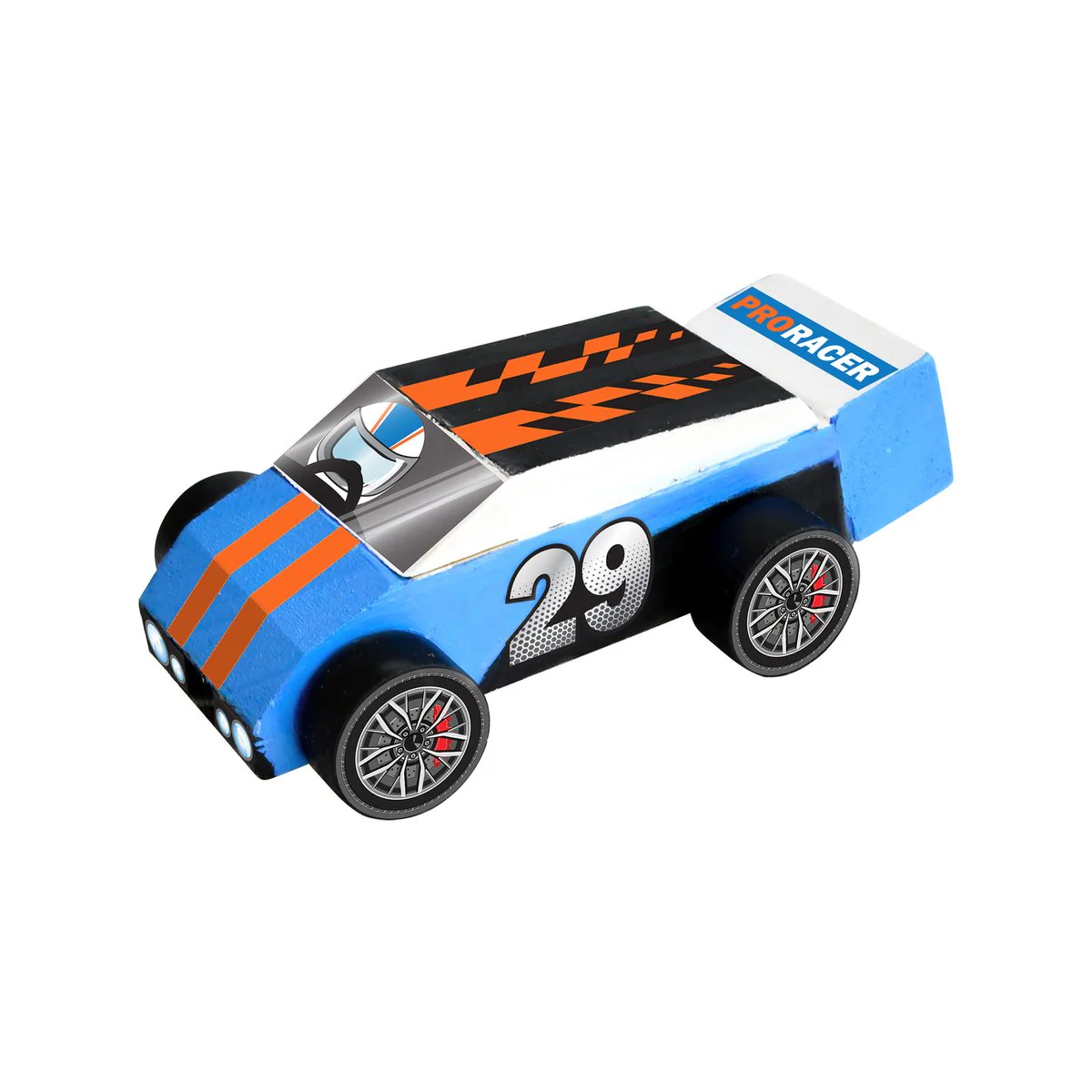 Boyle Wood Craft Project Kit Rally Car - 1 Pack - 117mm x 63mm x 35mm - Image 4