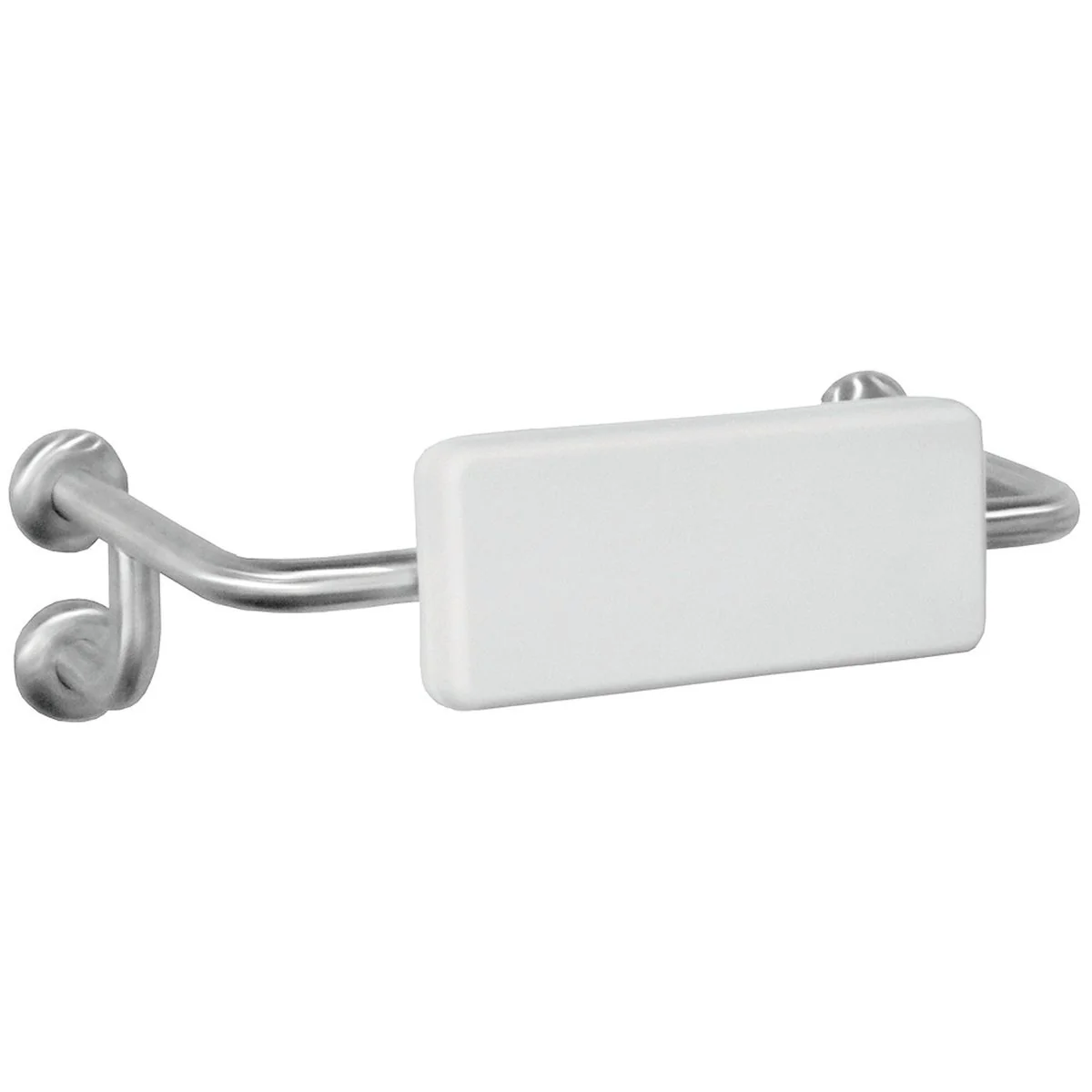 Bradley Backrest - Accessible Toilet Backrest - 560mm x 360mm x 160mm - White