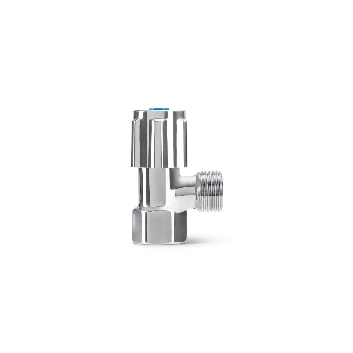 Brasshards 1/4 Turn Mini Cistern Tap 15mm Chrome Lead Free - Easy Operation - Image 2