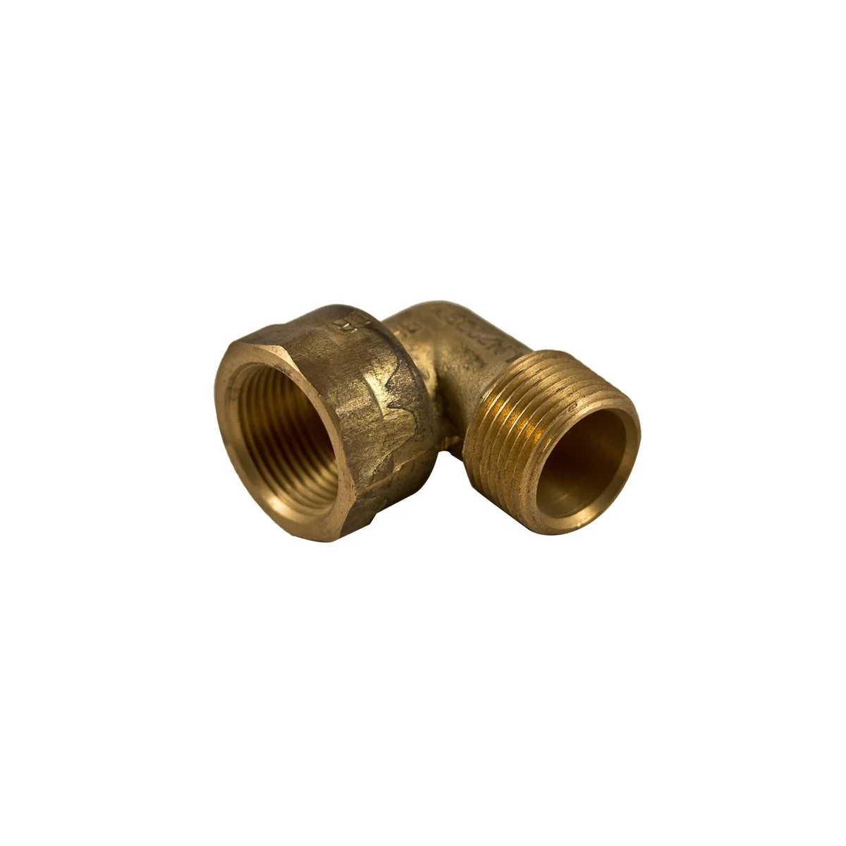 Brasshards 20mm Brass Male Female Threaded Elbow - Lead-Free - Durable