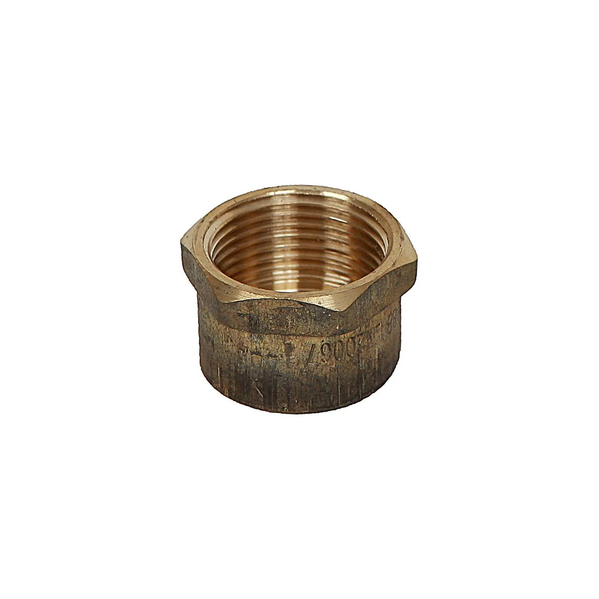 Brasshards 20mm Brass Threaded Cap - Lead-Free - WaterMark Approved
