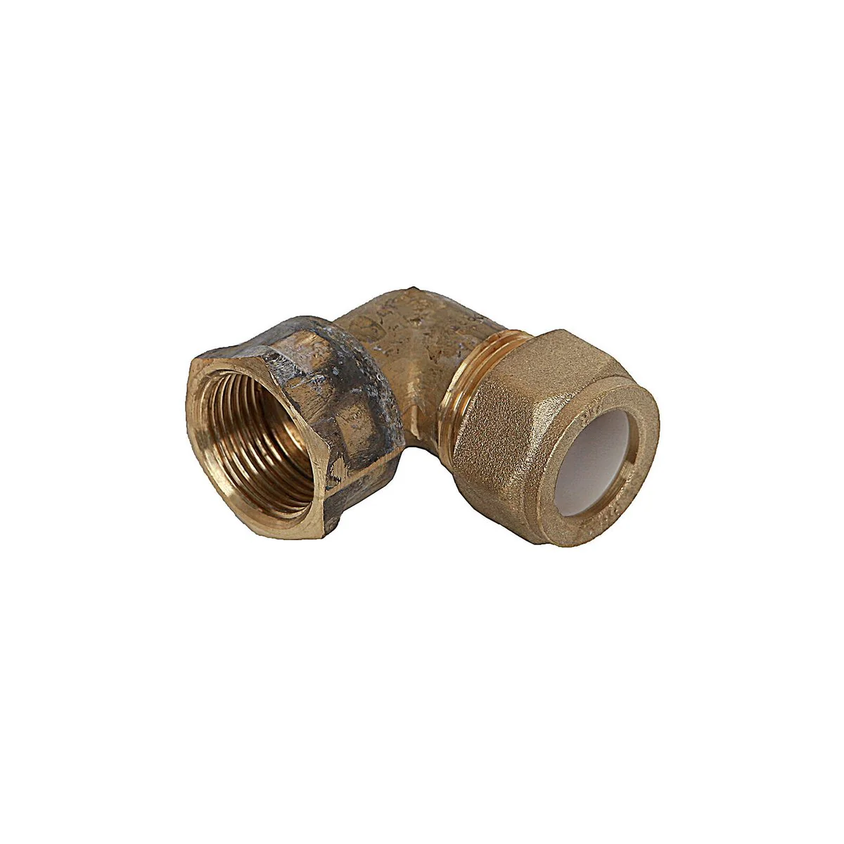 Brasshards Brass Female Compression Elbow 15c x 15fi - Lead-Free - 30mm