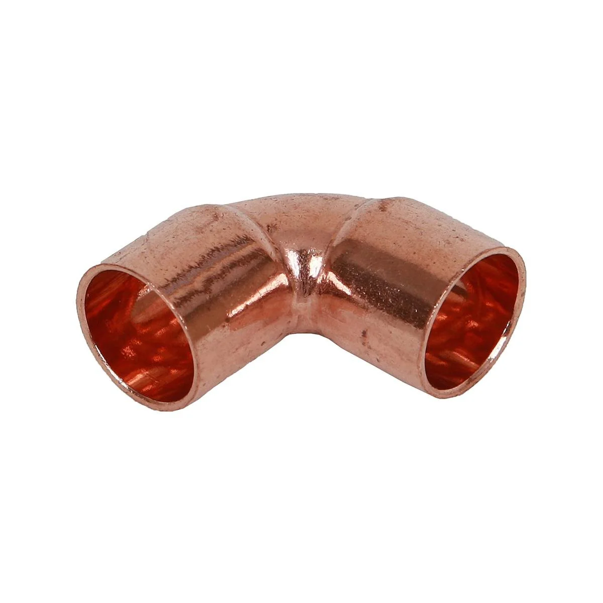 Brasshards Copper Capillary Elbow - 15mm - Copper - WaterMark Approved