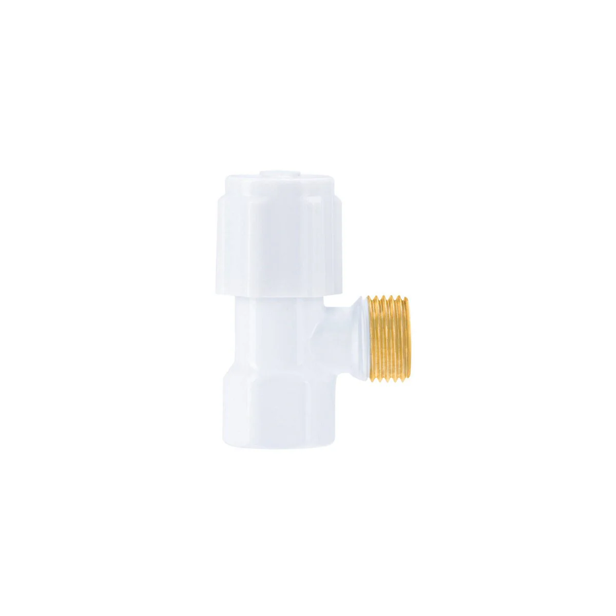 Brasshards Mini Cistern Tap 15mm White Lead Free - Compact Design - Durable - Image 2