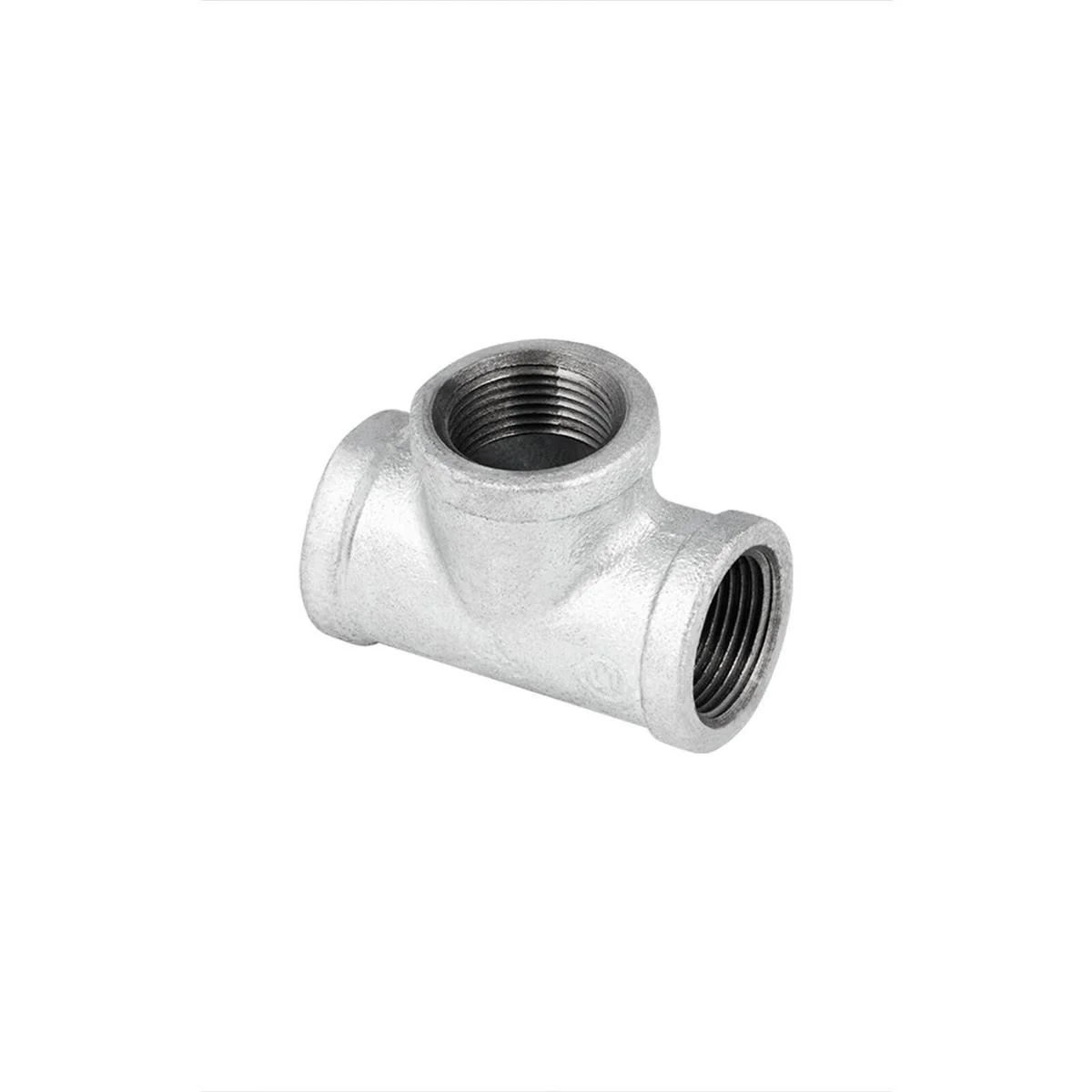 Brasshards Tee - 20mm - Galvanised Malleable Iron - Heavy Duty