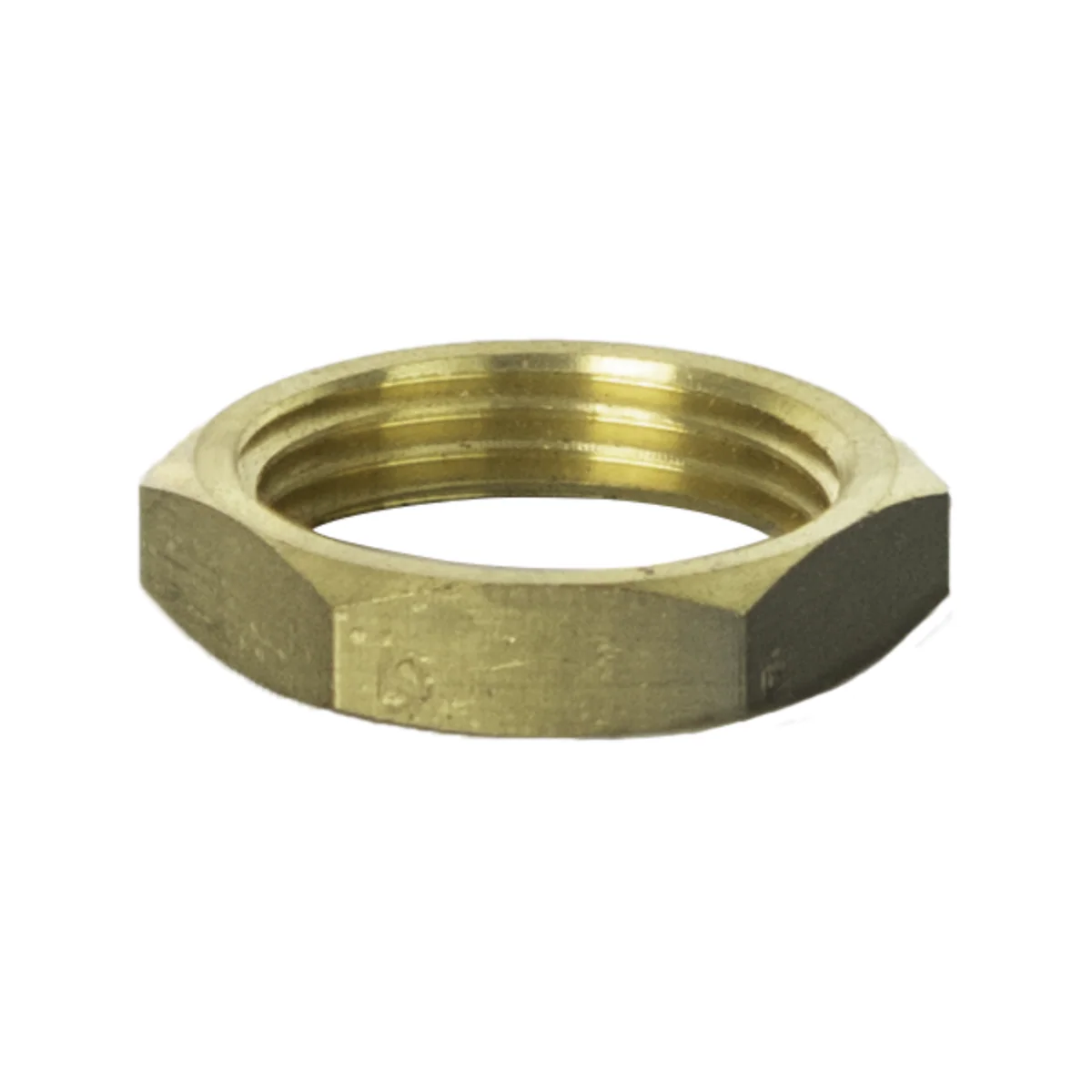 Brasshards Threaded Back Nut - 20mm - Brass - WaterMark Approved