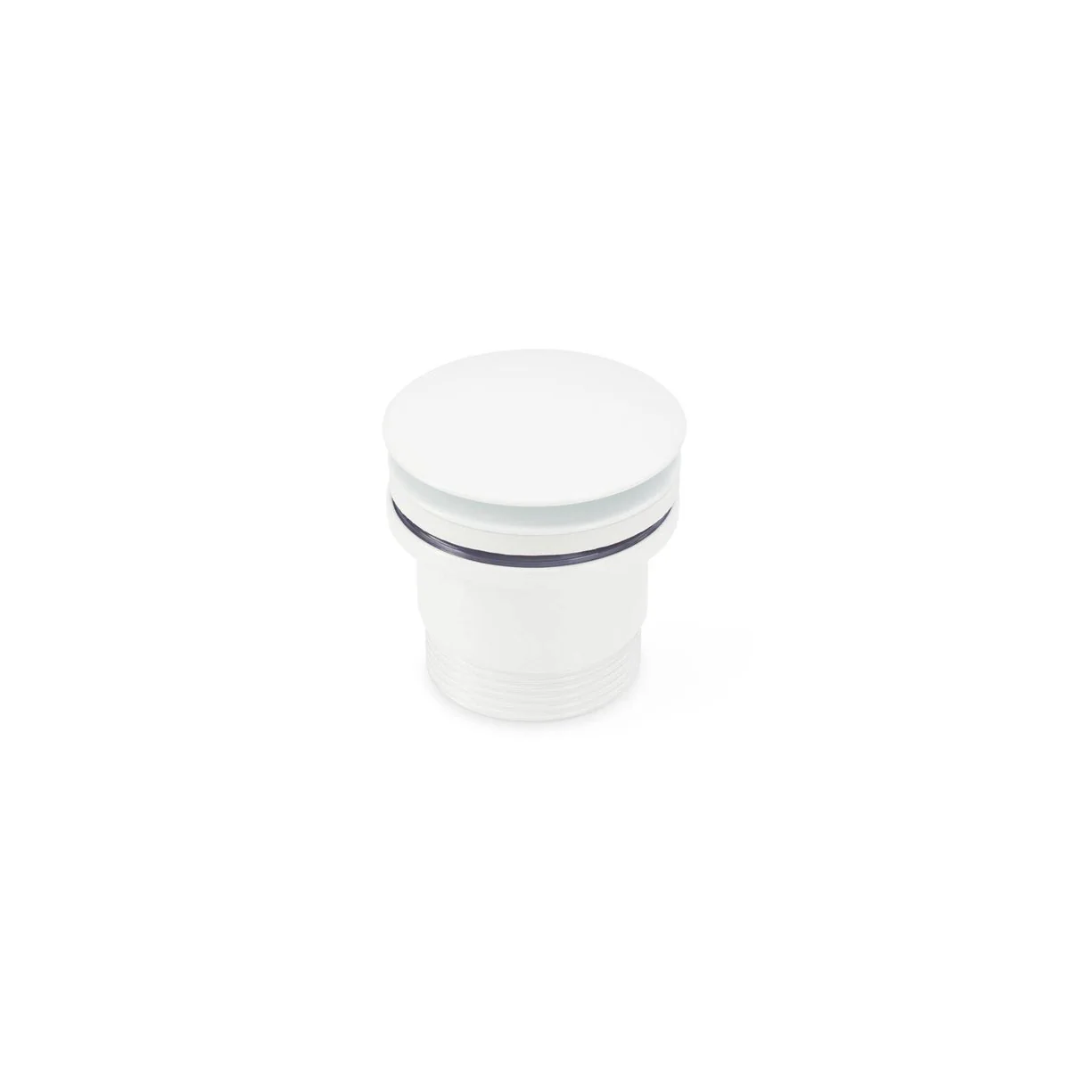 Brasshards White Universal Pop Up Dome Basin Waste - 40mm Thread - Durable Design - Image 2