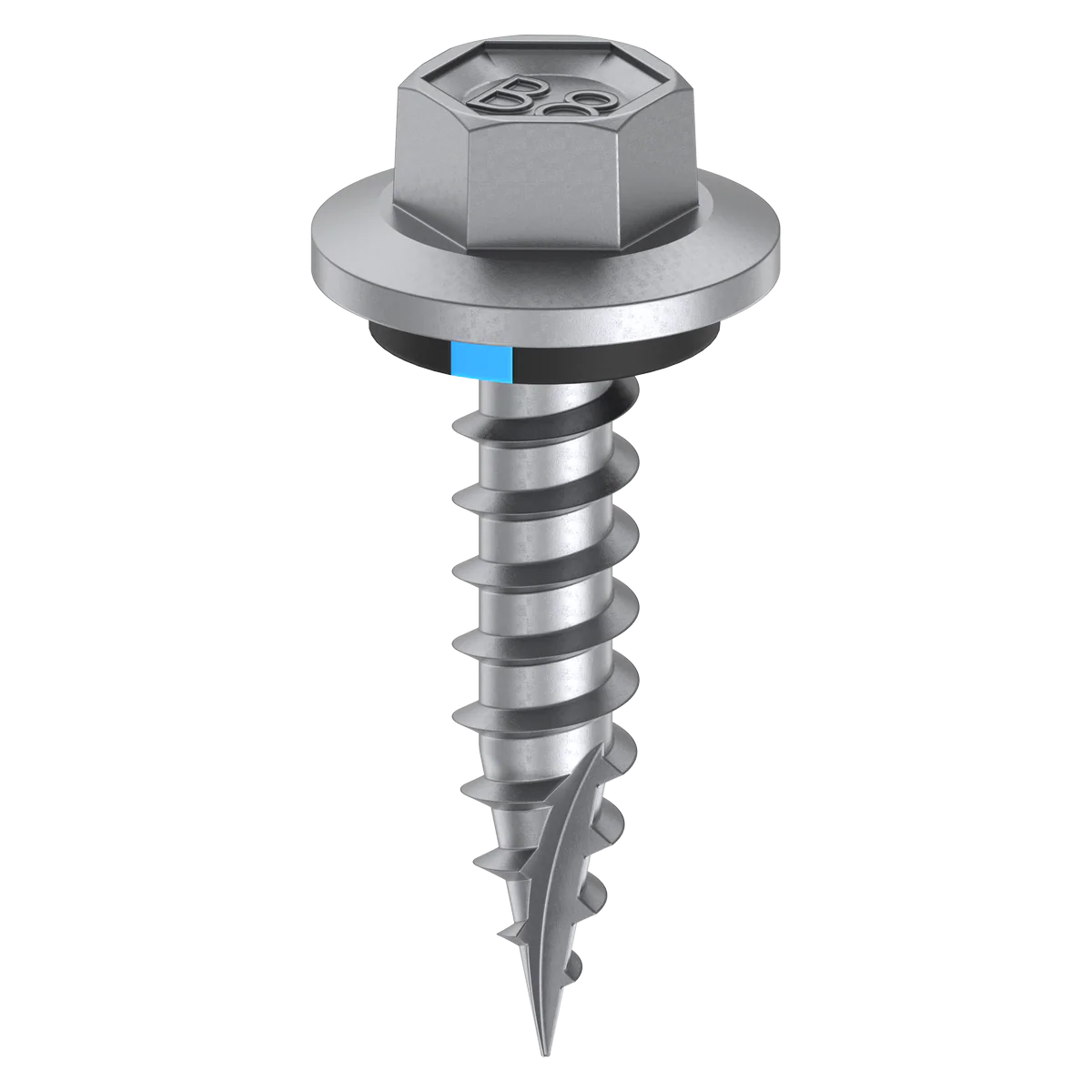 Bremick Hex Cladding Screw 12g x 25mm - 100 Pack - Corrosion Resistant - Image 3