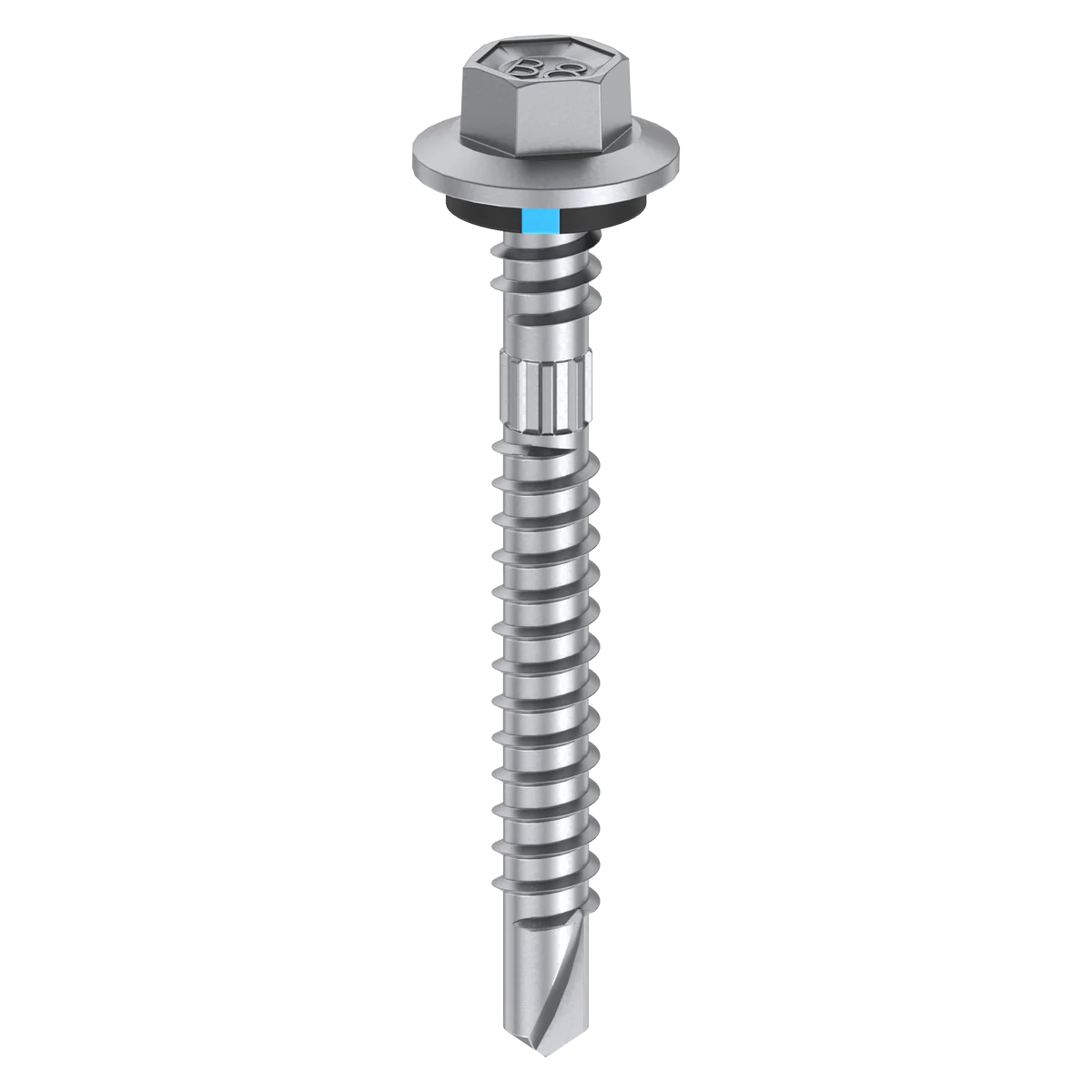 Bremick Hex Roofing Screw 12g x 51mm - Box of 100 - Watertight Seal - Corrosion Resistant - Image 3
