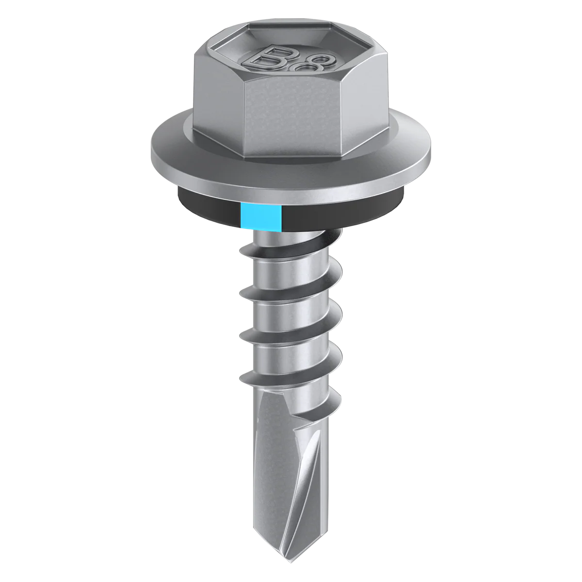 Bremick Metal Hex Screw - 12g x 20mm - 100 Pack - Corrosion Resistant - Image 3