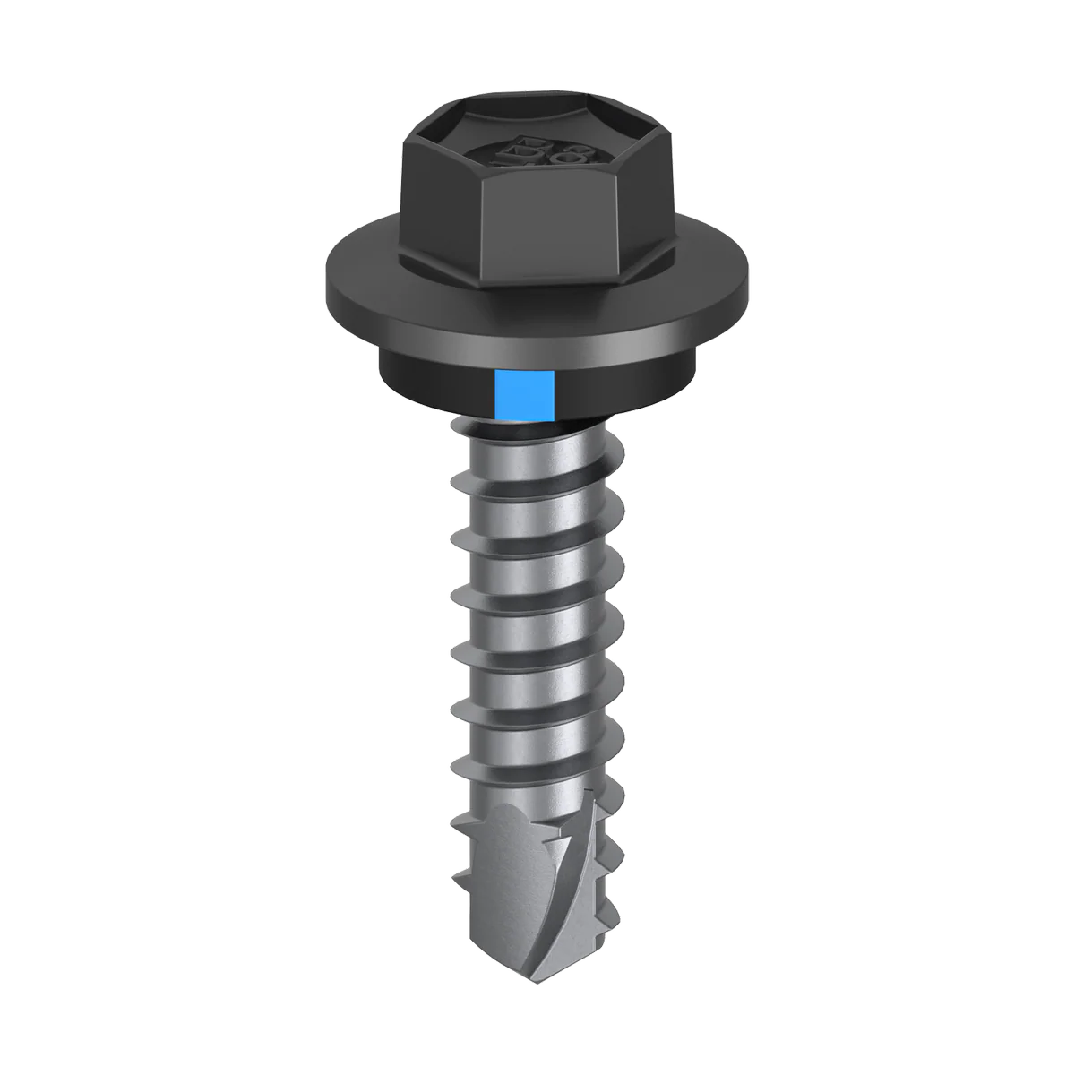 Bremick Vortex Plus Cladding Screw 6.2 x 25mm - Hex B8 Mo - Box 100 - Watertight Connection - Image 3