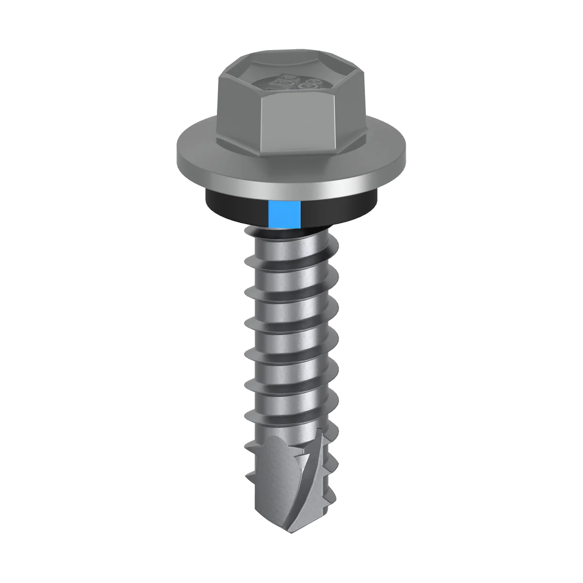 Bremick Vortex Plus Cladding Screw 6.2 x 25mm - Hex Head - Box of 100 - B8 Coating - Watertight Connection - Image 3