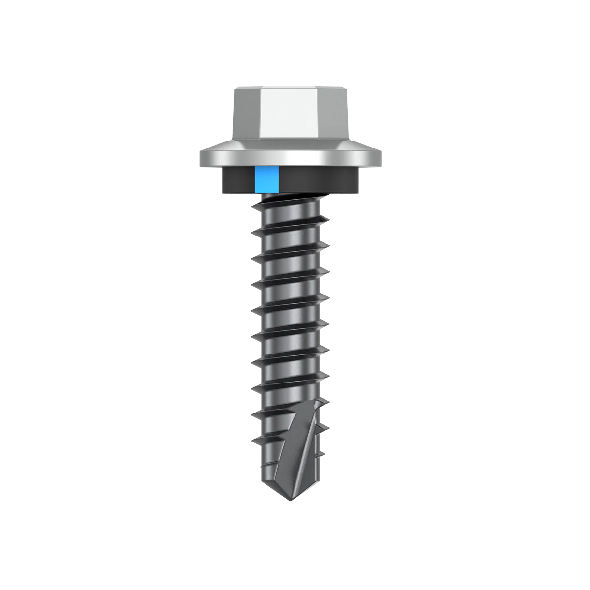 Bremick Vortex Plus Cladding Screw 6.2 x 25mm - Hex Head - Box of 100 - B8 Coating - Watertight Connection - Image 5