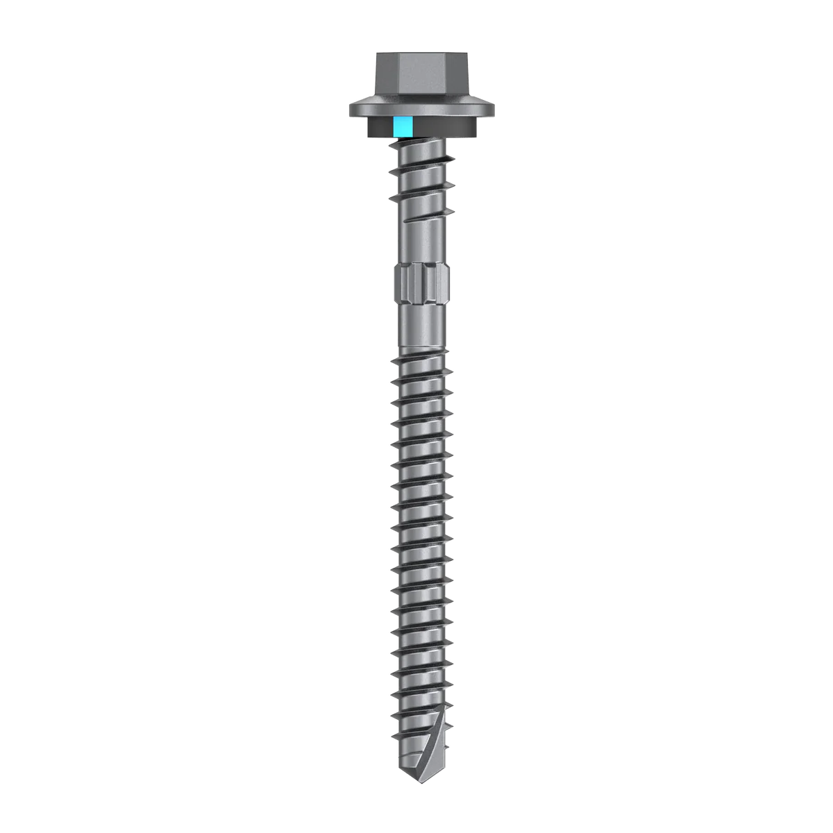 Bremick Vortex Plus Roofing Screw 6.2 x 65mm Hex B8 - Box of 500 - Vortex Point - Watertight Seal - Image 5