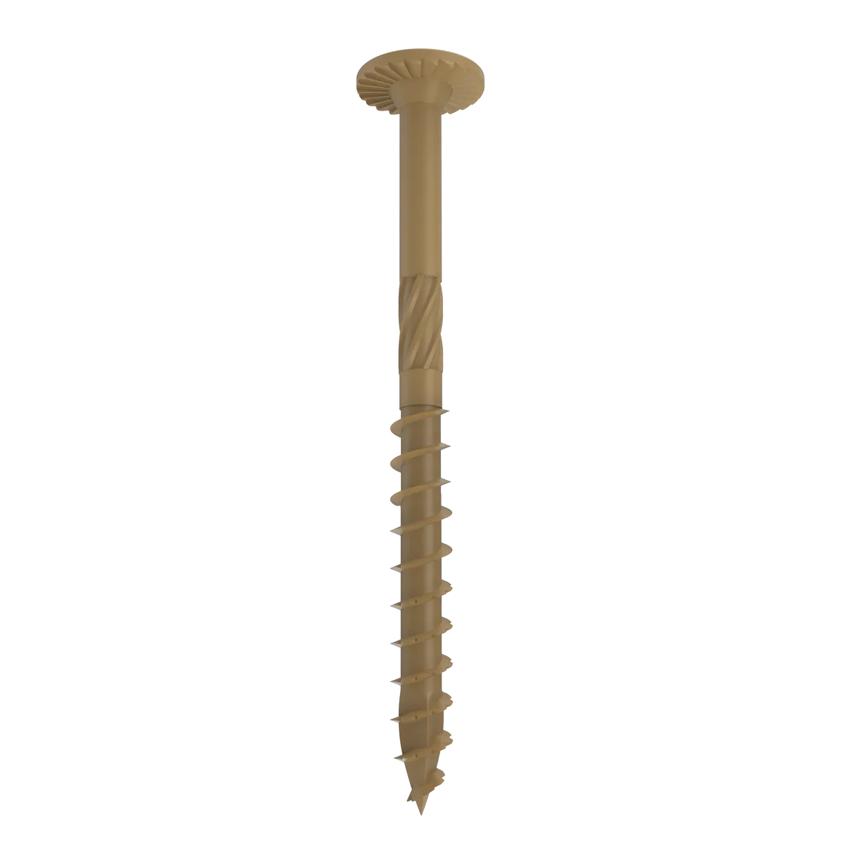 Bremick Xtp Construction Screw 18g x 125mm - TechnoGuard Tan - 25 Pack - Corrosion Resistant - Image 3
