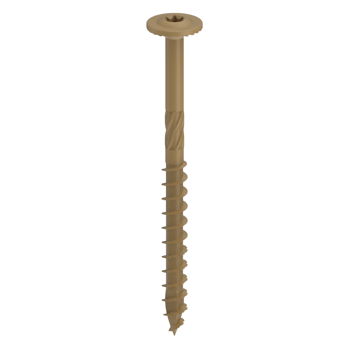 Bremick Xtp Construction Screw 18g x 75mm Tan - 25 Pack - T40 Drive - Corrosion Resistant - Image 2