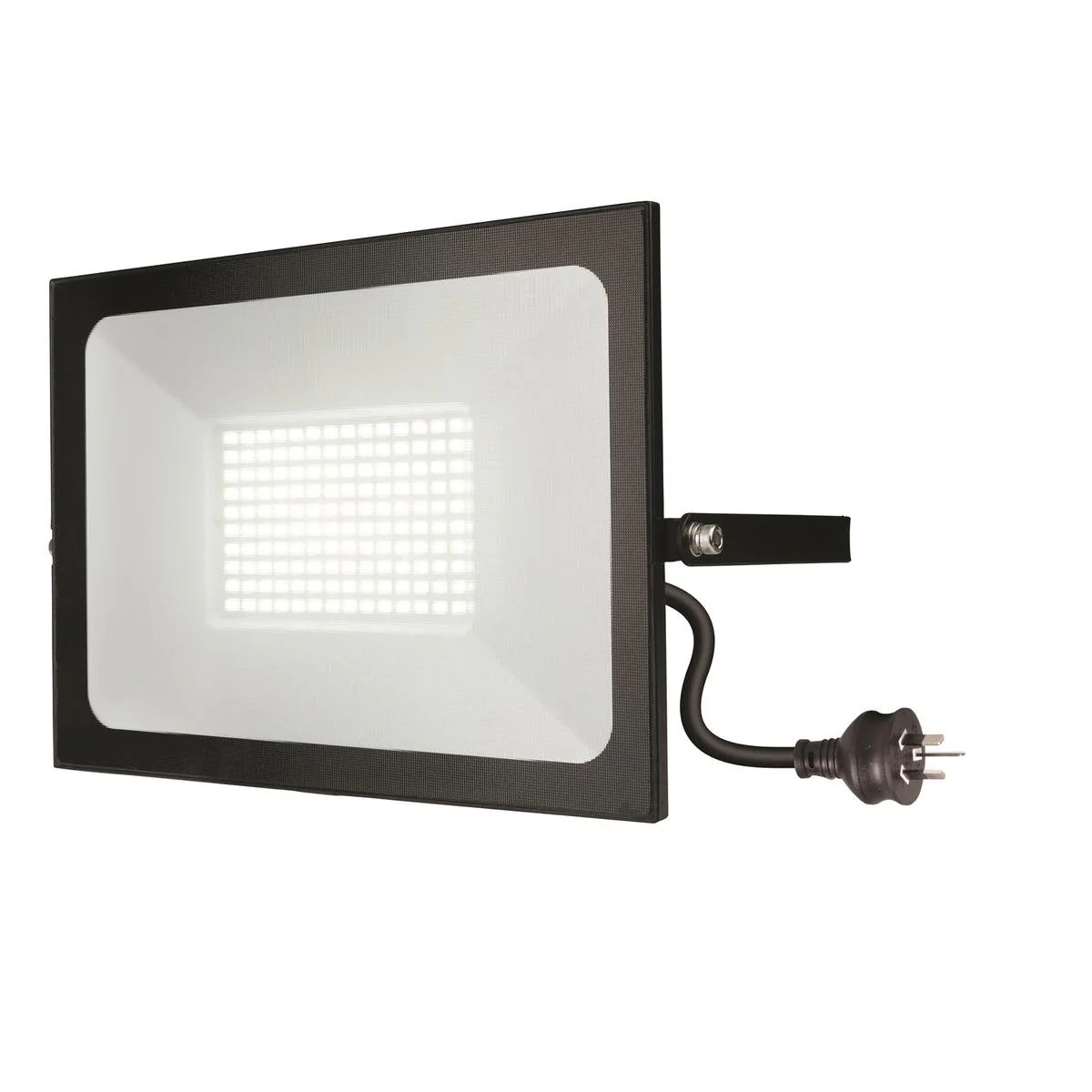 Brilliant 100W Black Stealth II LED Slim Panel Flood Light 285mm x 250mm