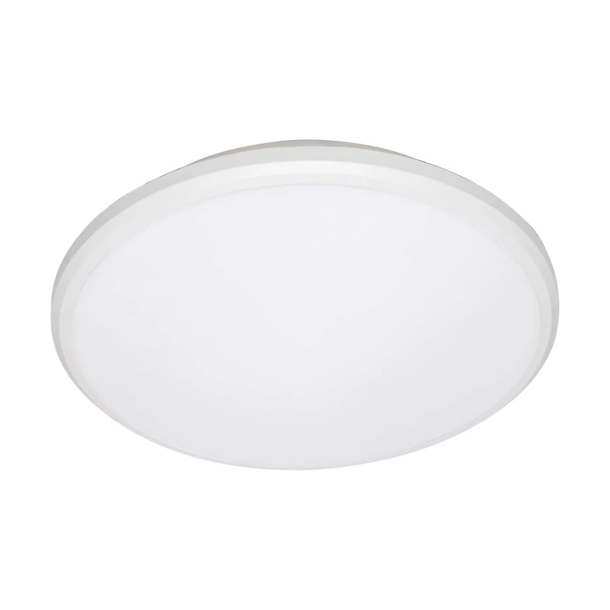 Brilliant 30cm Tri Colour IP54 Kleo Slimline LED Oyster Ceiling Light - 2000 Lumens - White