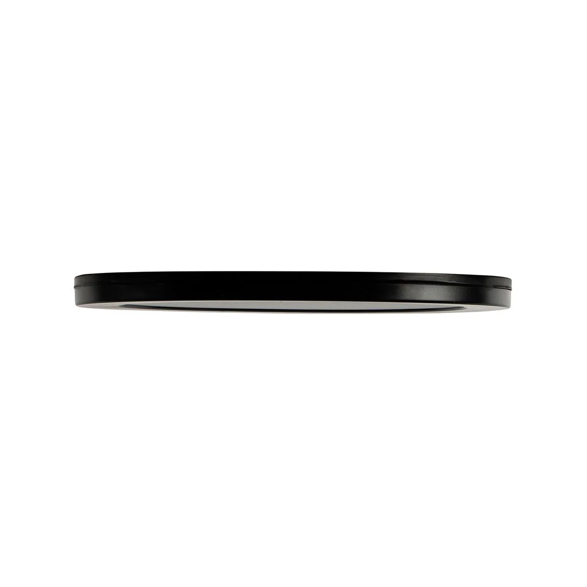 Brilliant 30cm Tri Colour LED Oyster Ceiling Light - Plug-in DIY - Black - Image 3
