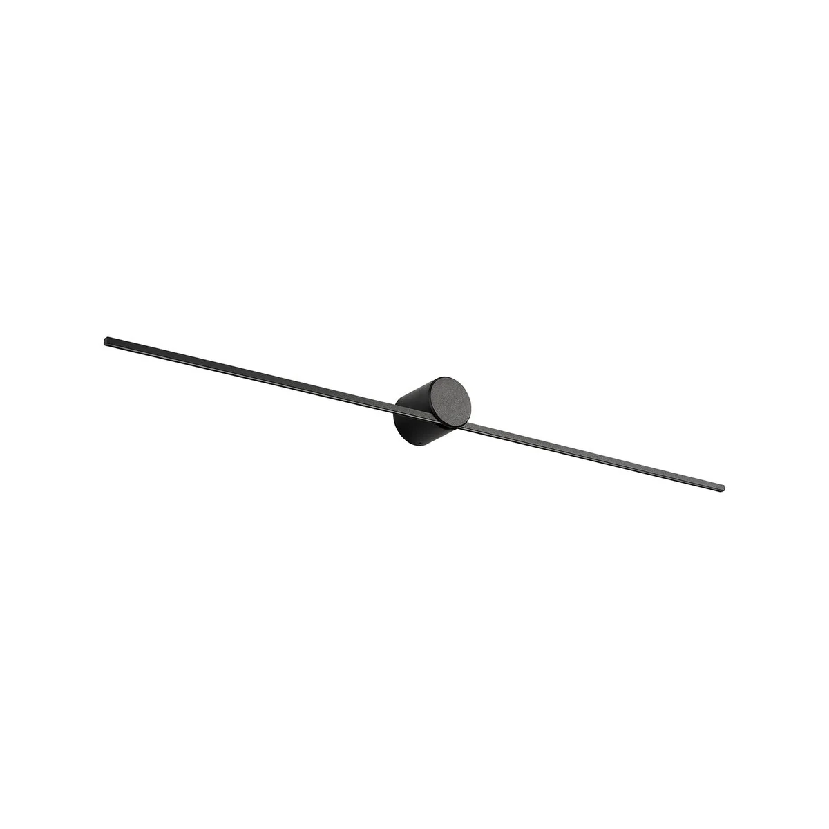 Brilliant 90cm Black Matt Miro Vanity and Wall Light - Modern Design - LED - Image 2