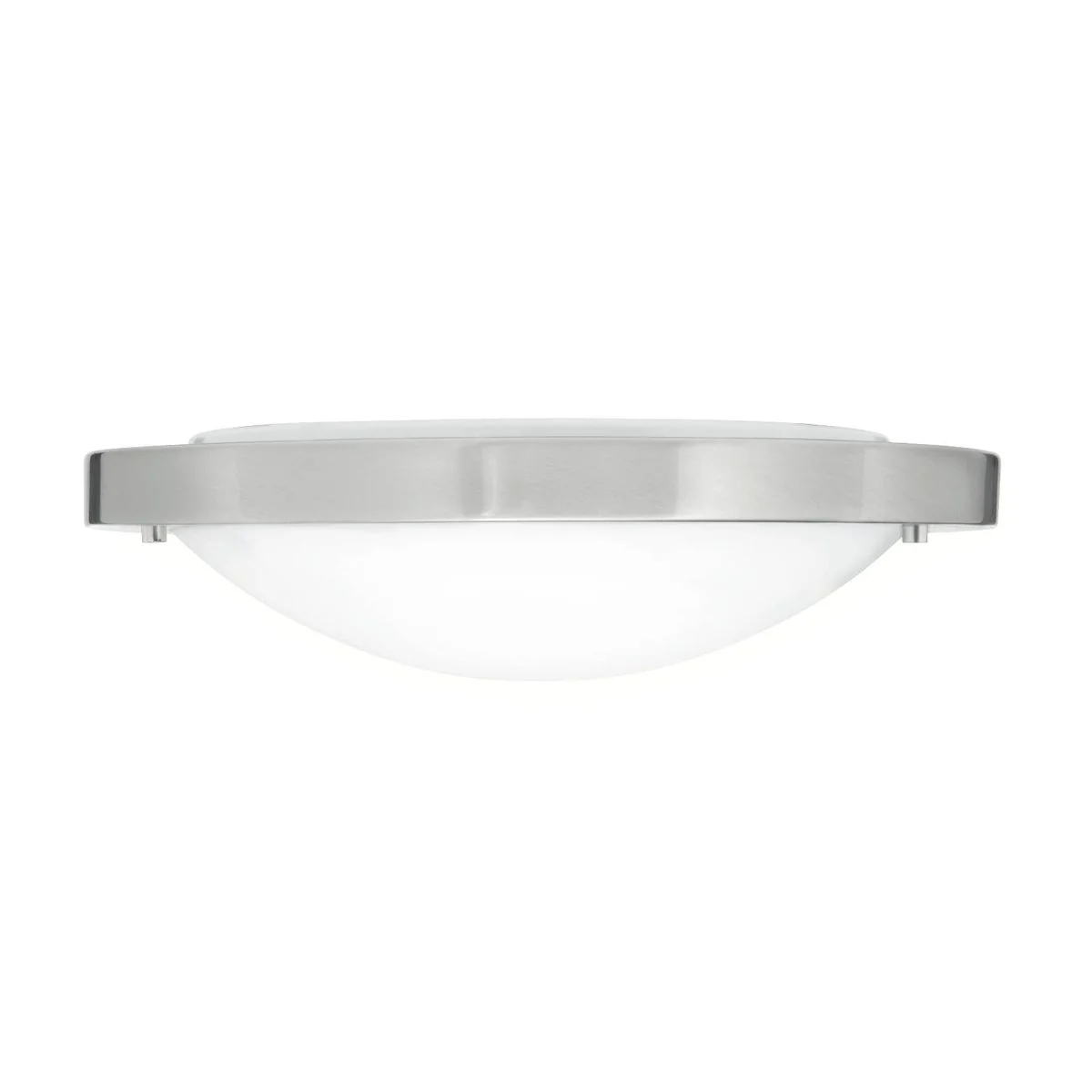 Brilliant Atherton Ceiling Light - 310mm - Brushed Steel - IP44 Rated - Image 2