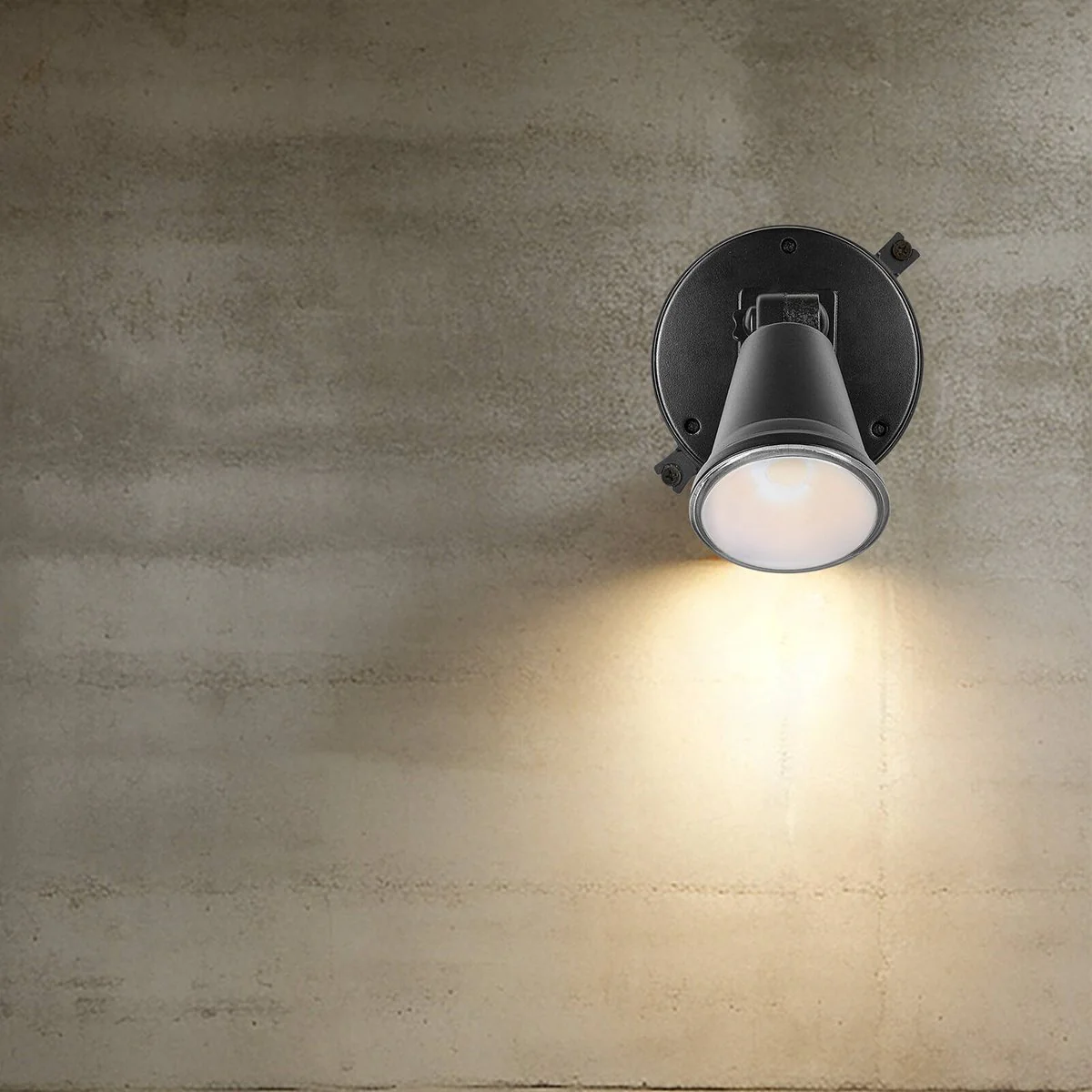Brilliant Black Lamy DIY Single Head Security Light - 800 Lumens - Weather Resistant - Adjustable - Image 5