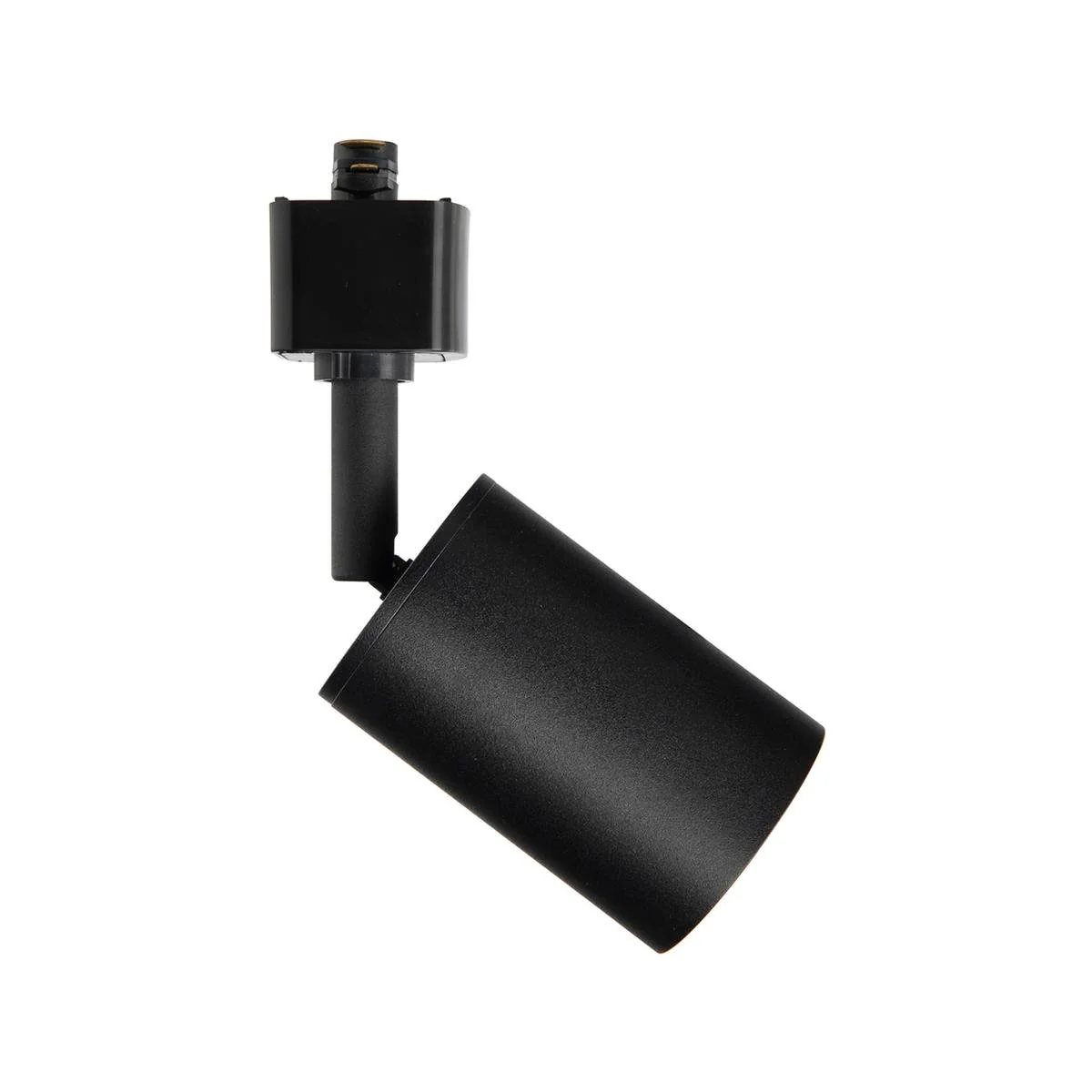 Brilliant Black Naj Single Add On Track Light - 1 Light - 55mm x 175mm - Adjustable