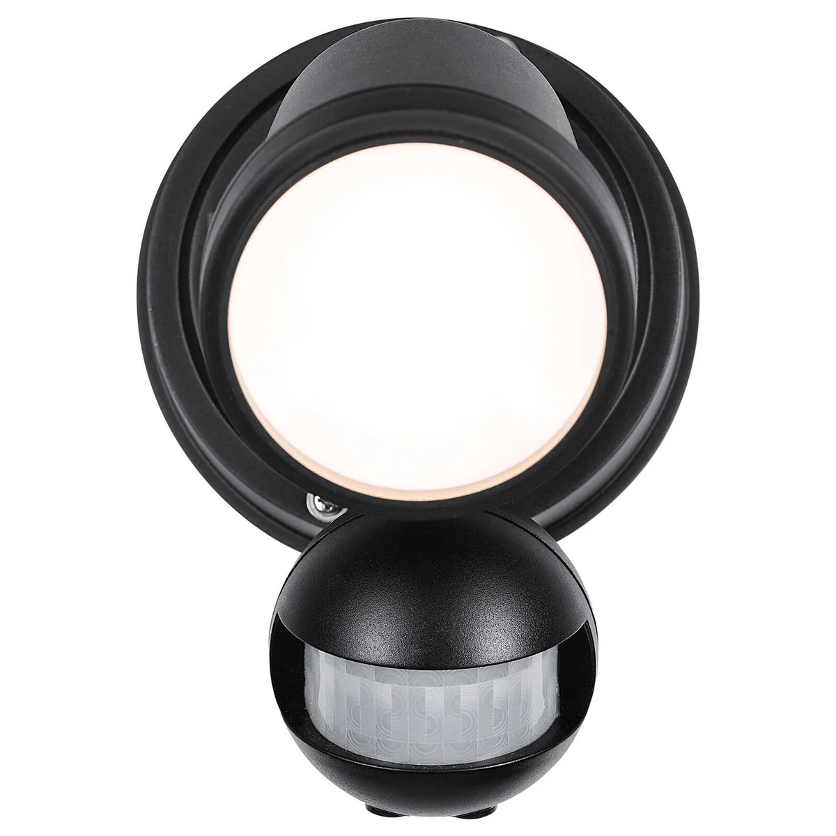 Brilliant Black Raptor III Single LED Sensor Light - 800 Lumens - Wall Mount - Image 2