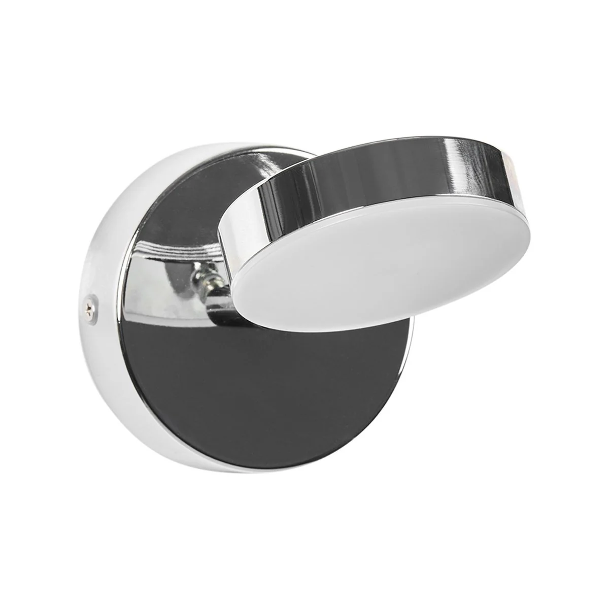 Brilliant Chrome Raxi Adjustable LED Vanity Wall Light - 105mm x 165mm - Daylight - Image 2