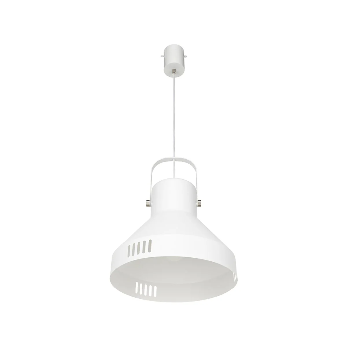 Brilliant Degraves Pendant Light - 35cm - Matte White - DIY Installation - Industrial Style - Image 2