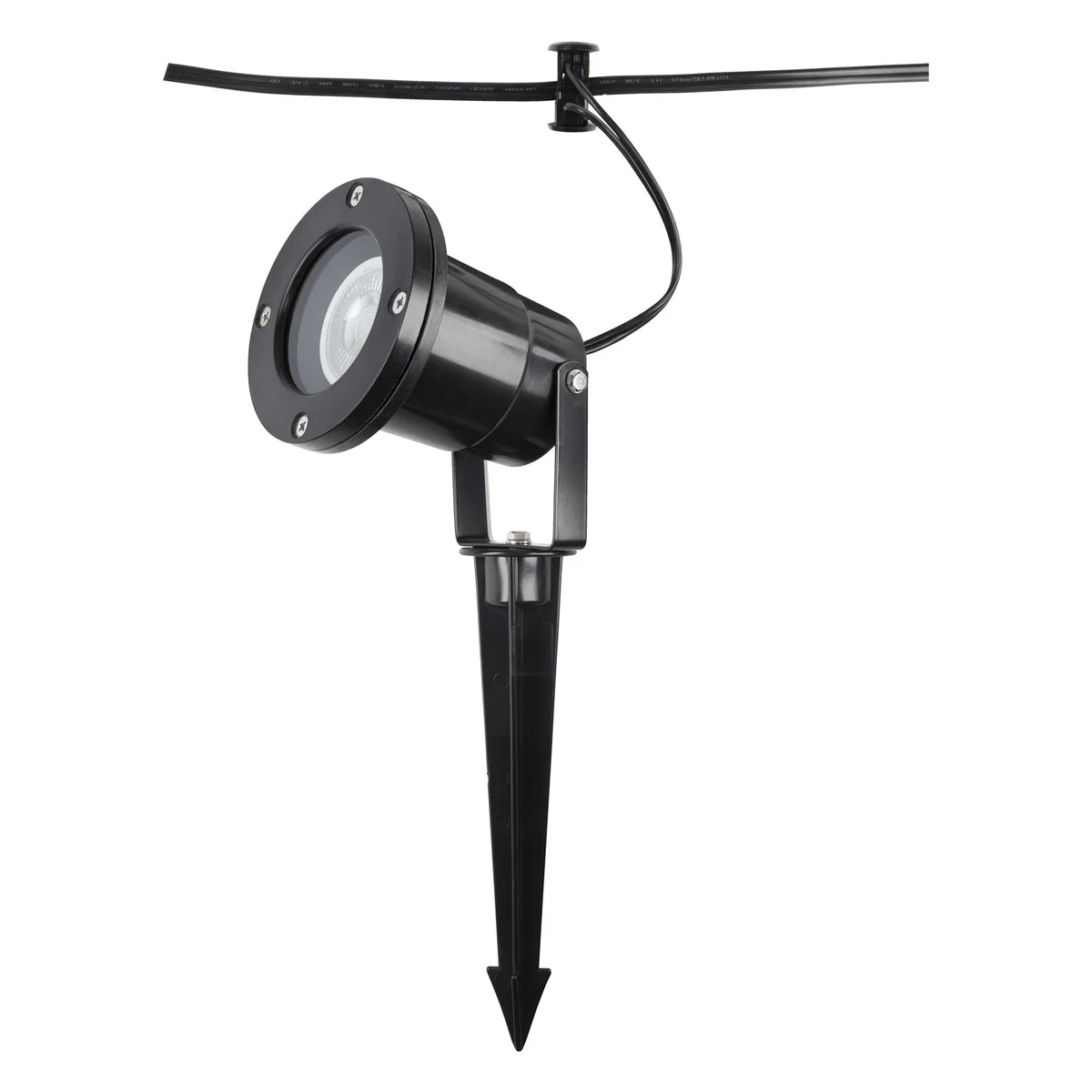 Brilliant 5W Beth LED Spotlight - DIY Garden Light - Adjustable - Black - 97mm x 300mm - Image 5