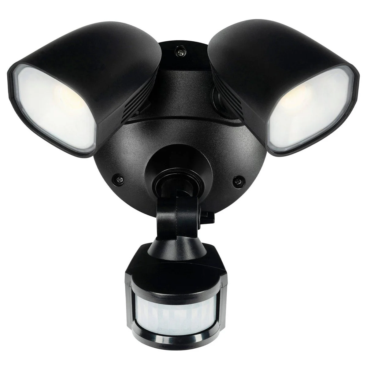 Brilliant 22W Frontier Smart LED Twin Flood Light 255mm x 190mm - Black - Image 2