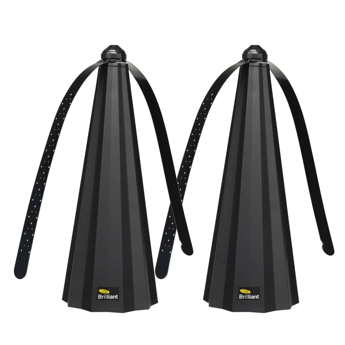 Brilliant Lighting Insect Repeller Fan 2 Pack - 92mm x 242mm - Black - Portable