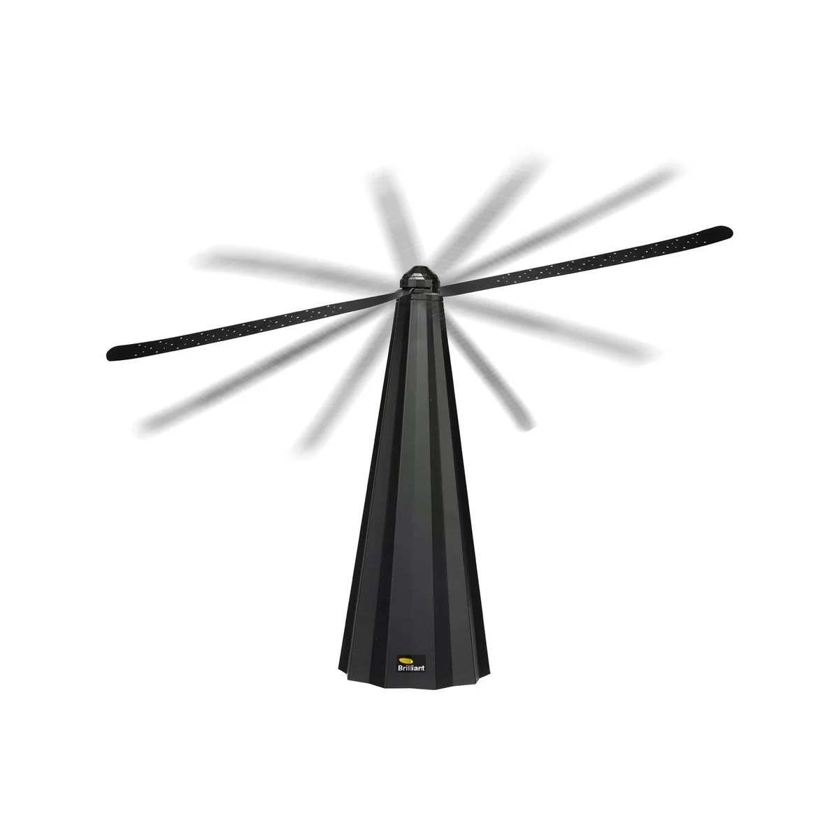 Brilliant Lighting Insect Repeller Fan 2 Pack - 92mm x 242mm - Black - Portable - Image 2