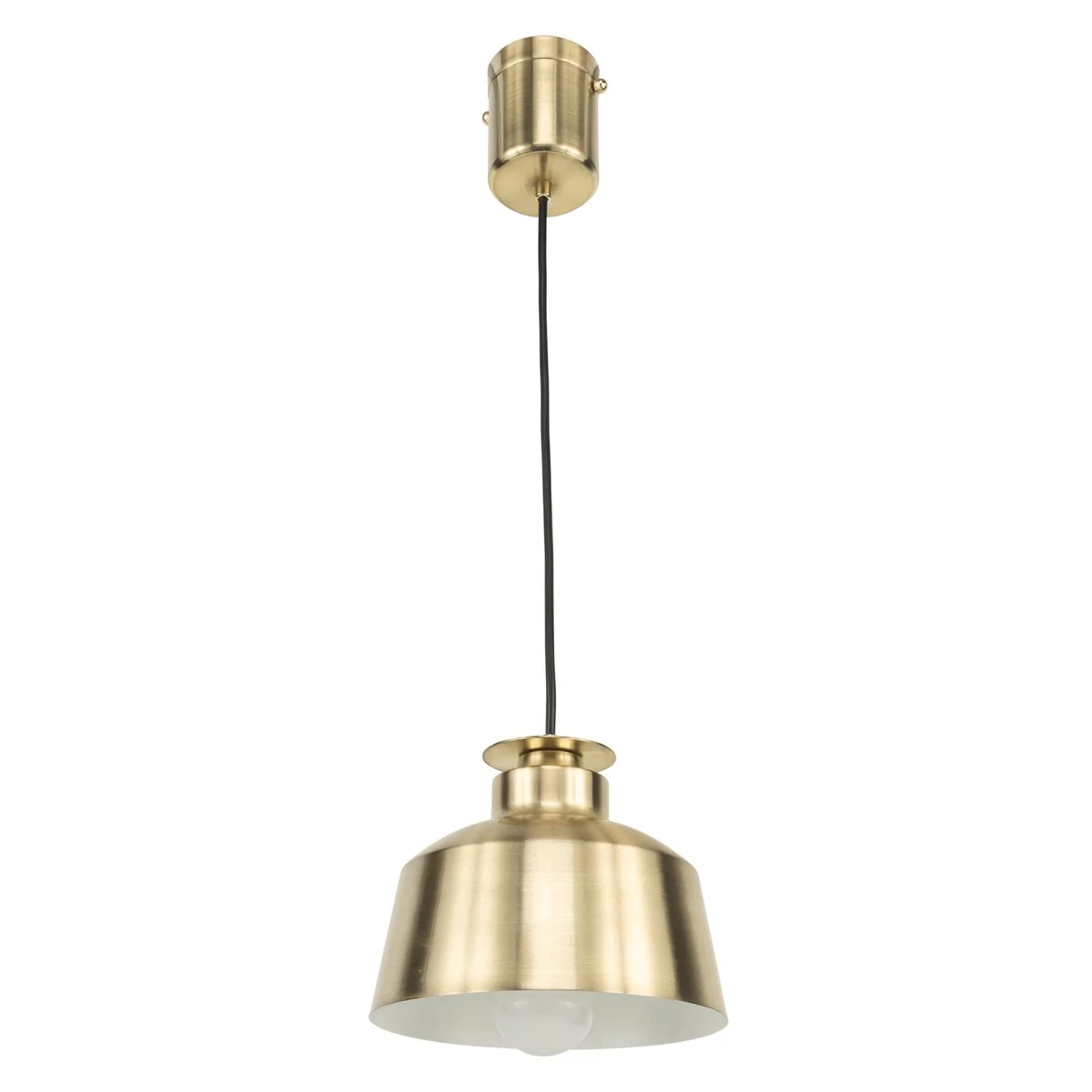 Brilliant Pendant Light - 20cm - Satin Brass - Plug-in - Image 3