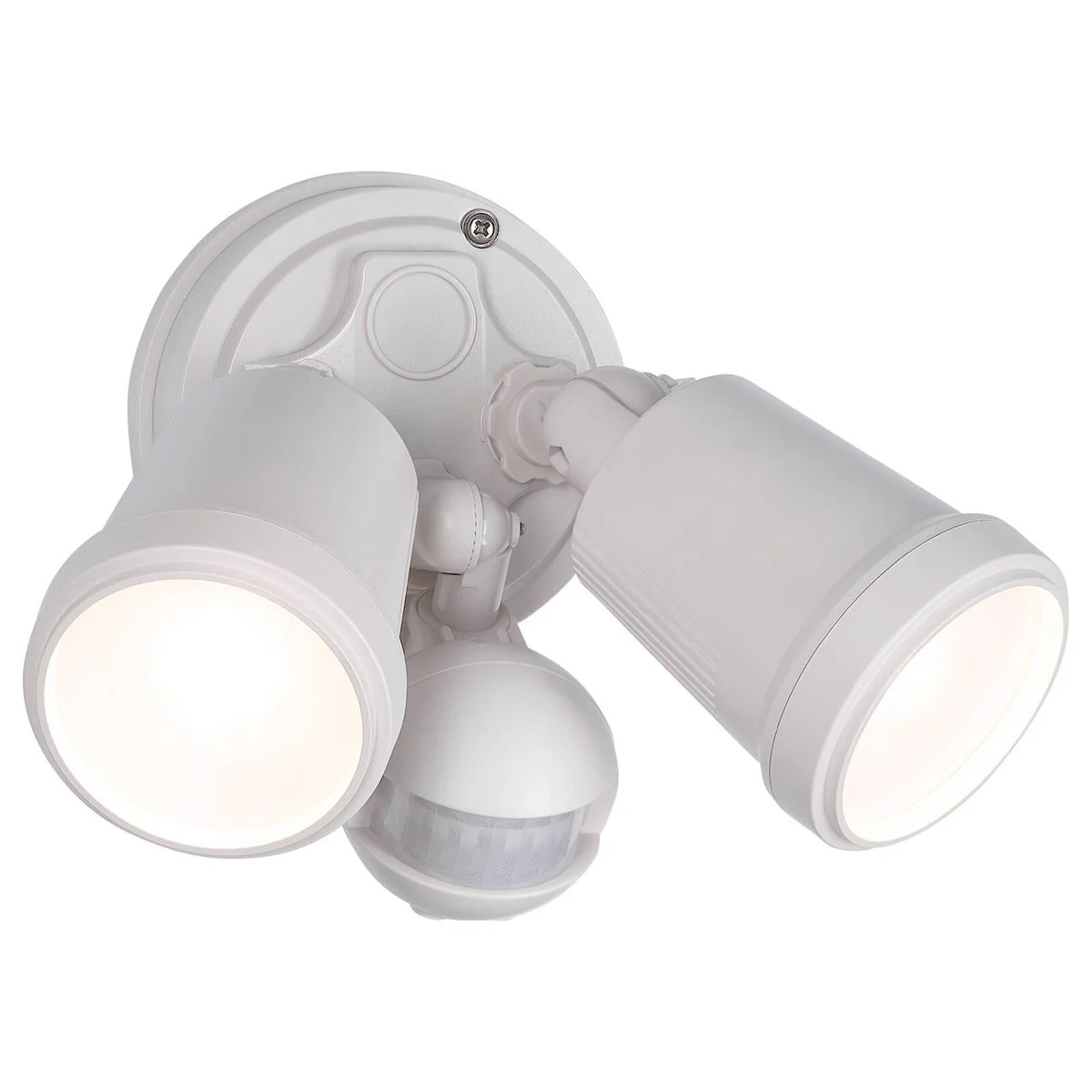 Brilliant Raptor III Twin Security Light - 20W - 1800 Lumens - Beige - PIR Sensor - Image 2