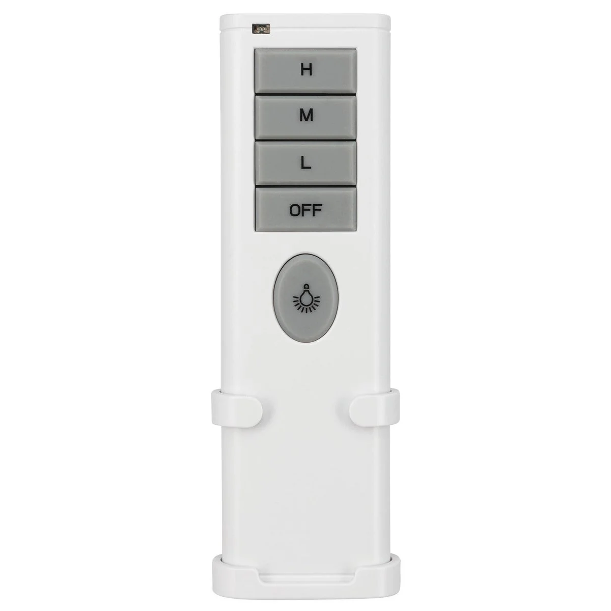 Brilliant Wi Fi Smart Ceiling Fan Remote Control - 45mm x 145mm - White/Grey