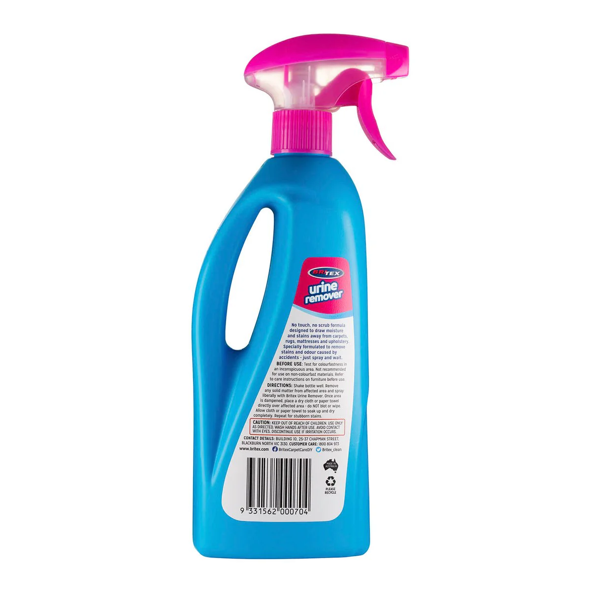 Britex Urine Remover - 500ml - Enzyme Formula - No Touch Cleaning - Image 2