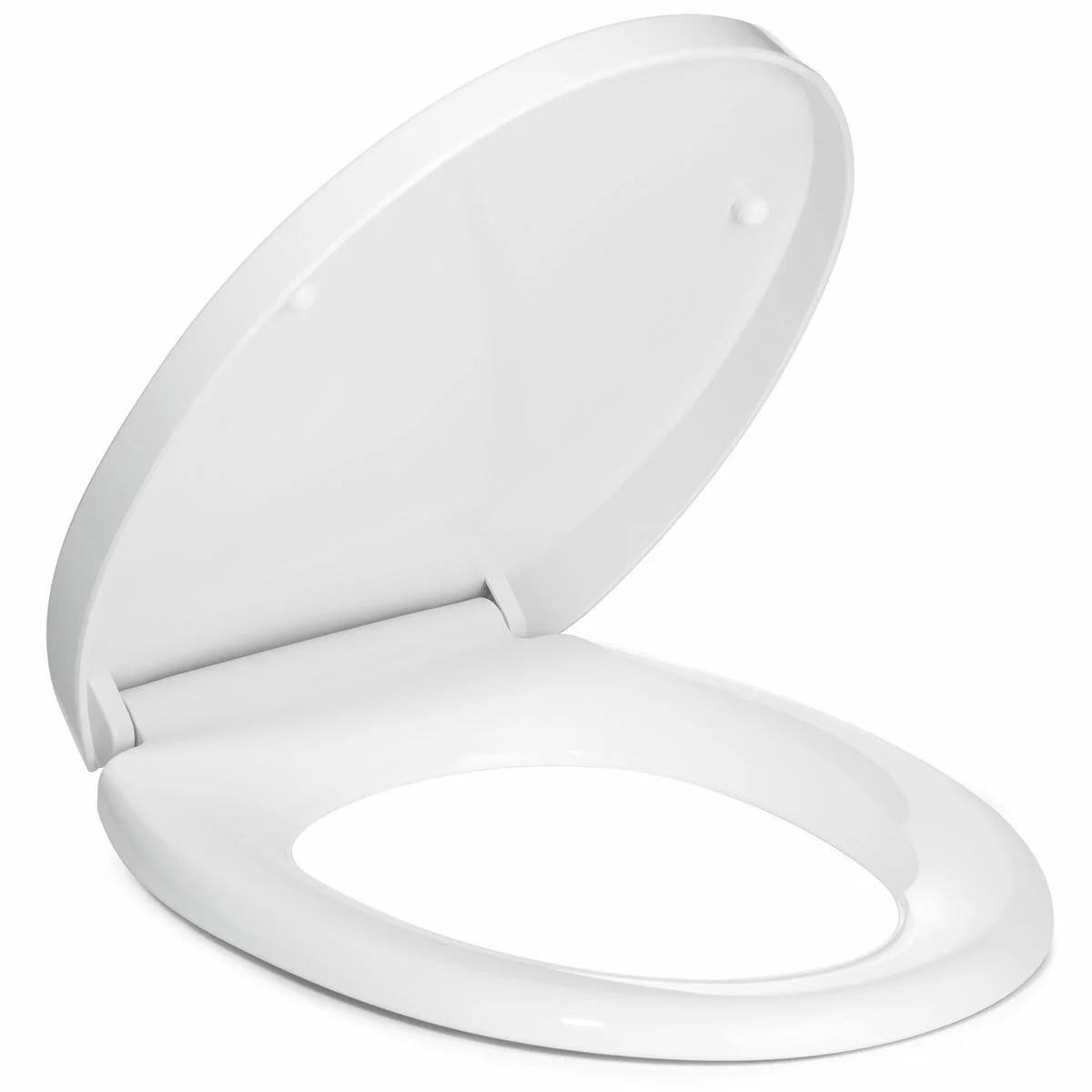 Brondell Toilet Seat AUSPPTS-25 White Gentle Close Round
