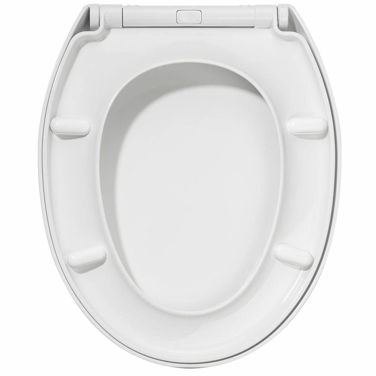 Brondell Toilet Seat AUSPPTS-25 White Gentle Close Round - Image 5