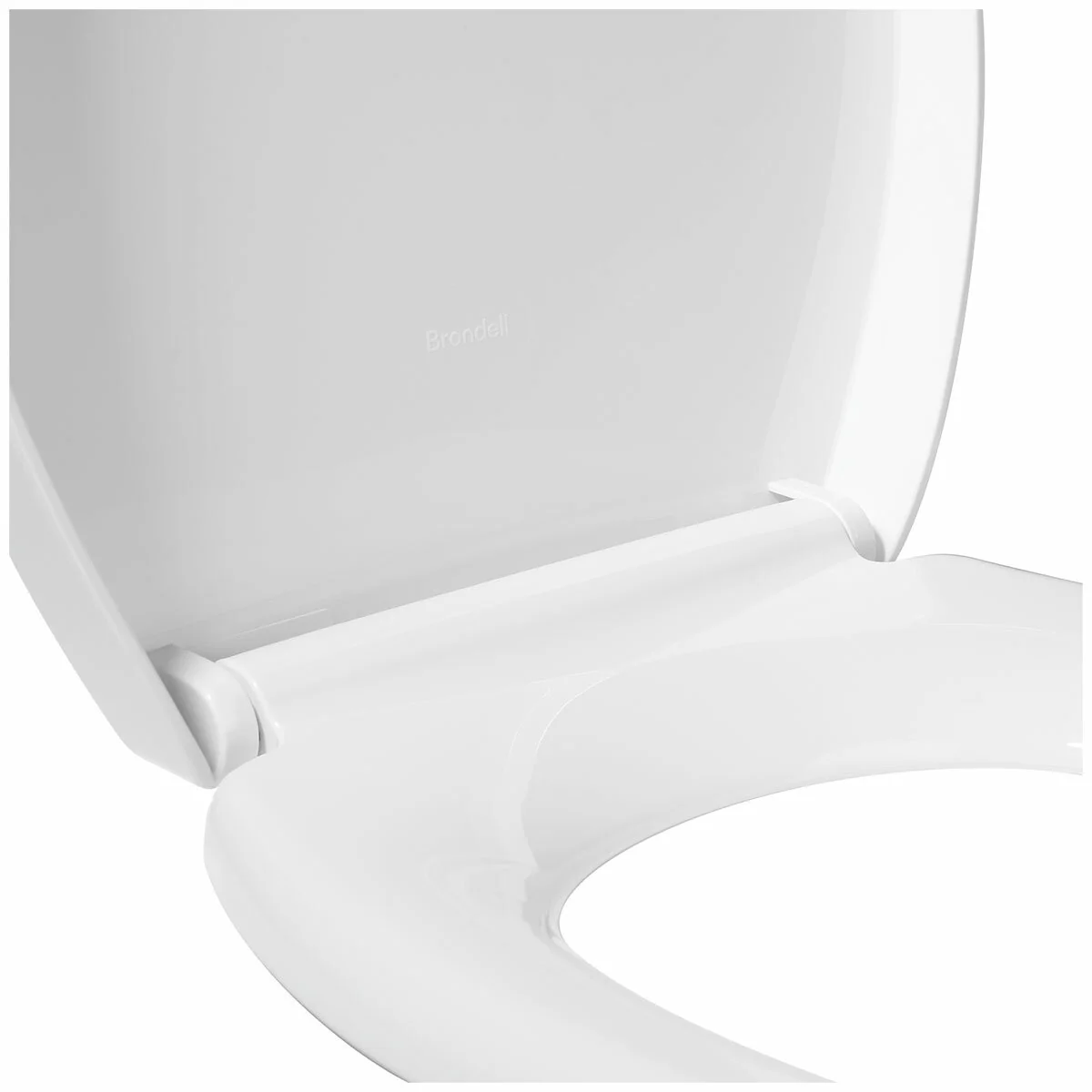 Brondell Toilet Seat AUSPPTS-25 White Gentle Close Round - Image 8