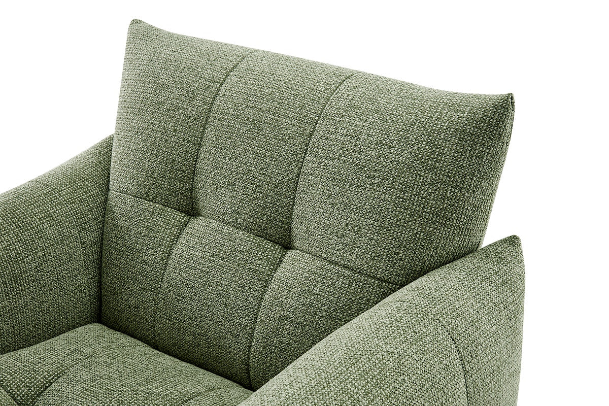 Brosa Liora Armchair Green Chenille Accent Chair - Image 5