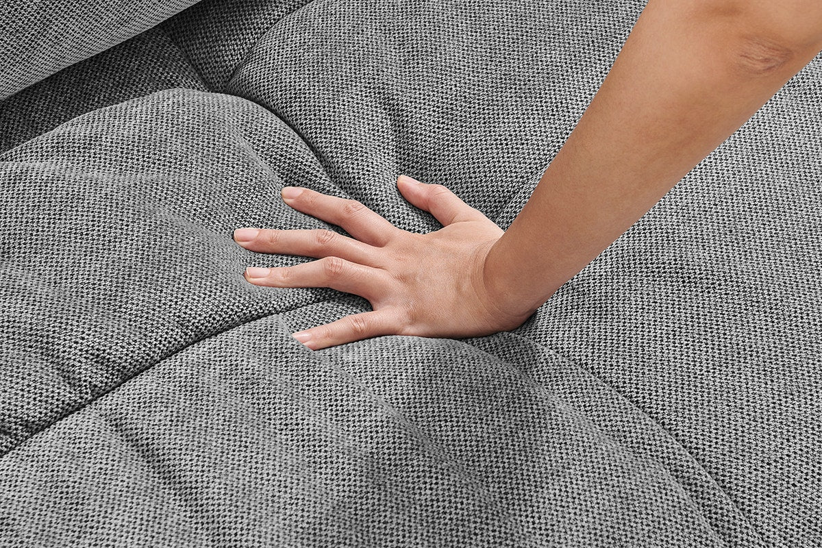 Brosa Luna 3 Seater Compressed Sofa Charcoal - Image 7