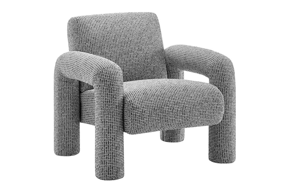 Brosa Matilda Armchair Grey Nordic Accent Chair - Image 3