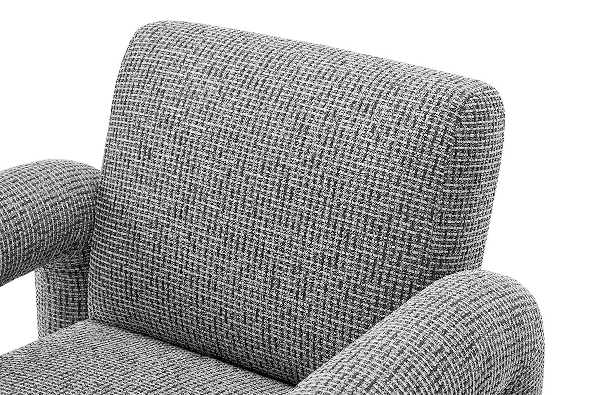 Brosa Matilda Armchair Grey Nordic Accent Chair - Image 6