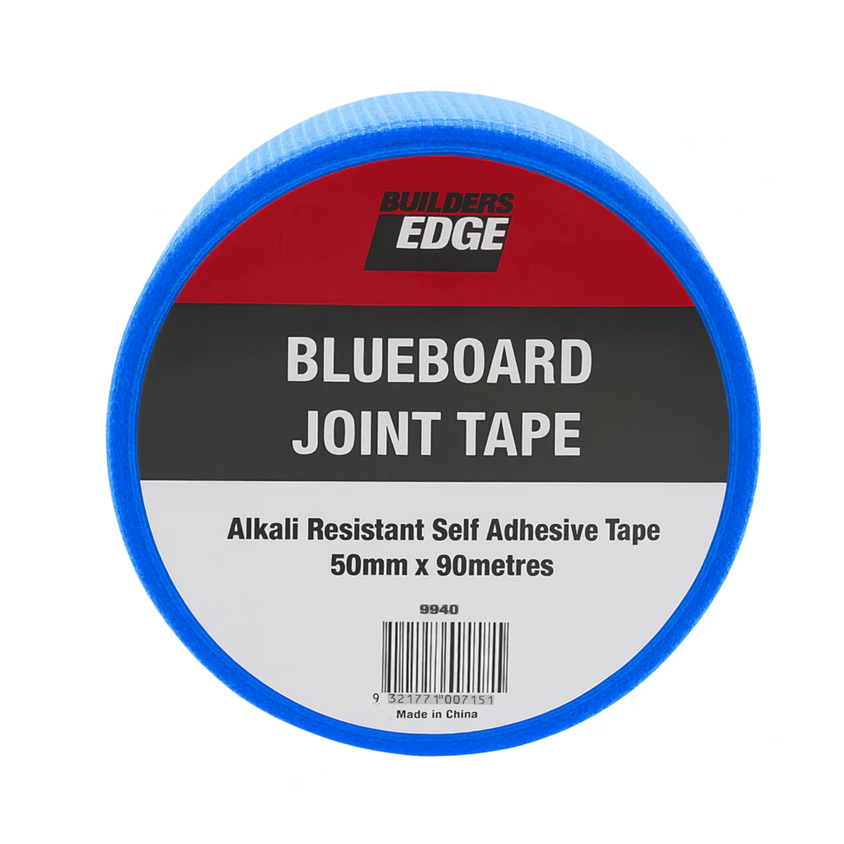 Builders Edge Render Tape - 50mm x 90m - Fibreglass - Alkali Resistant