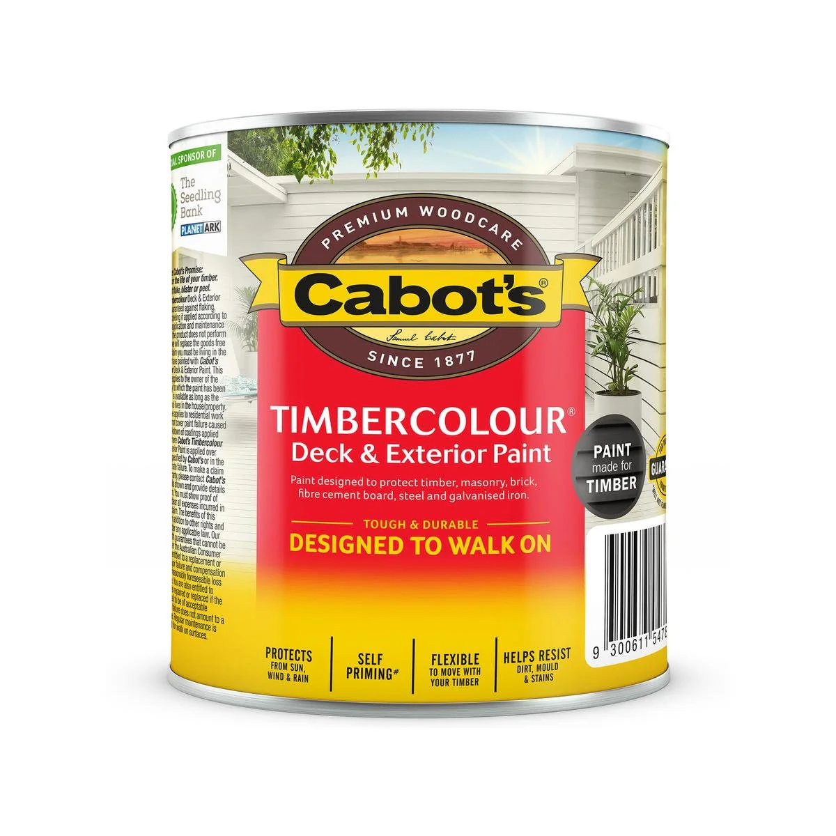 Cabot S 500ml Ultra Deep Base Timbercolour Deck Paint - Exterior Use