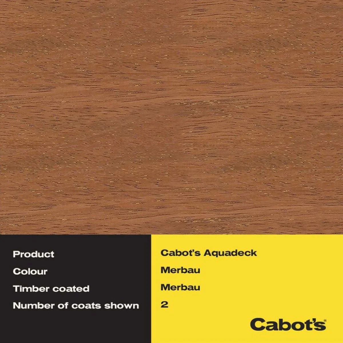 Cabot S Aquadeck Exterior Decking Oil 1L - Merbau - Durable Water-Based - Image 2